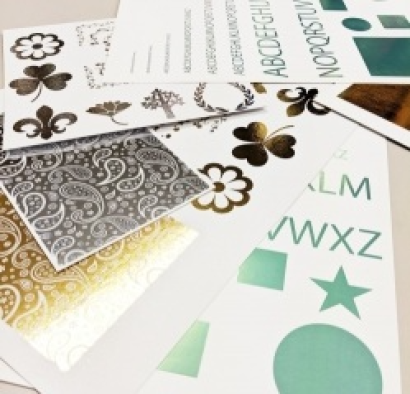 本多綜合印刷株式会社の箔押し加工