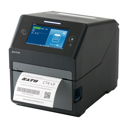 株式会社サトーのバーコードプリンター