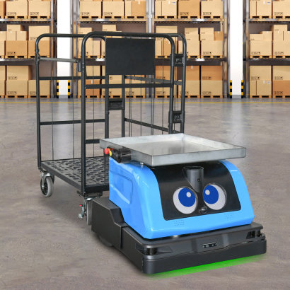 株式会社エクセディの無人搬送車(AGV)