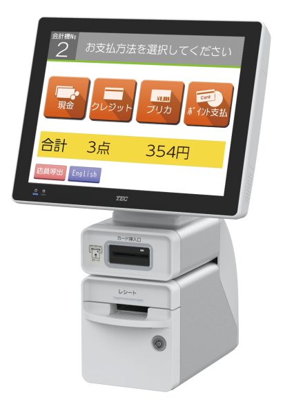 東芝テック株式会社のPOSシステム