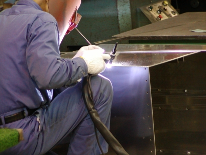 有限会社国領製作所の溶接加工