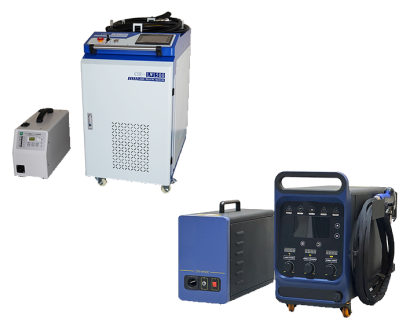 中日クラフト株式会社のファイバーレーザー溶接機