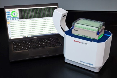 サーモフィッシャーサイエンティフィック株式会社の二次元バーコードリーダー