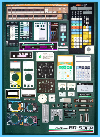 有限会社川島銘板のシルクスクリーン印刷