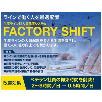 株式会社クラフト・ビューの工場シフト管理システム