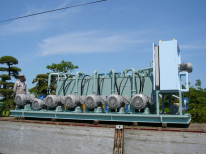 明和機器株式会社の油圧装置