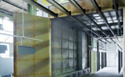 株式会社西岡鉄工所の粉体塗装