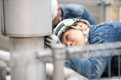 沢井保温工業株式会社の板金工事