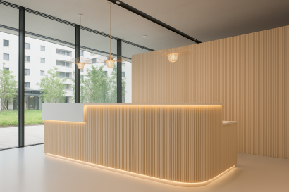 興和産業株式会社の曲面パネル