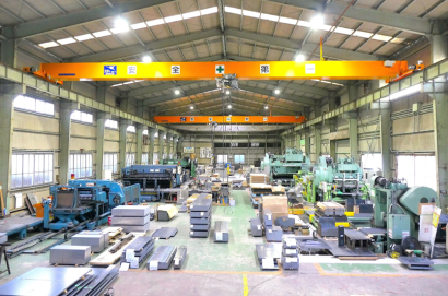 東洋シャーリング工業株式会社のシャーリング加工