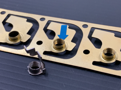 株式会社西村製作所のタップ加工