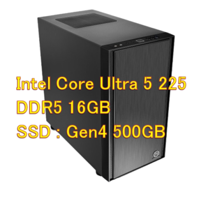 深作製作所合同会社の業務用パソコン