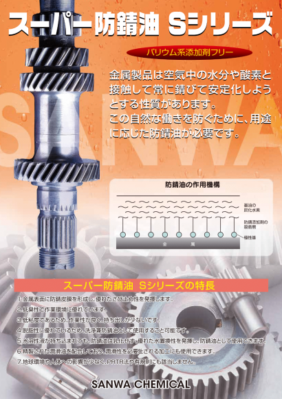 サンワケミカル株式会社の錆止め油