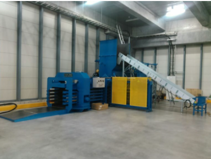 川口環境機械株式会社の減容機