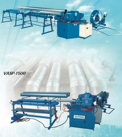 バンテージ工業株式会社のスパイラルダクト