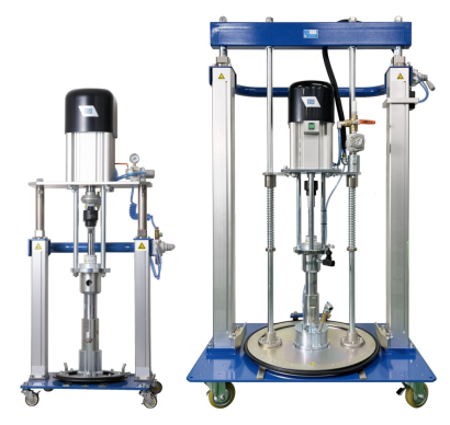 日本パワード工業株式会社の高粘度ポンプ