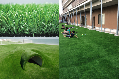 マタイファシリティーズ株式会社の遮熱人工芝