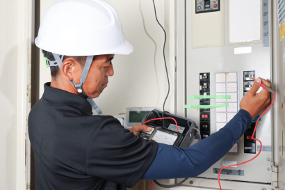 一電機株式会社の高圧ケーブル交換工事