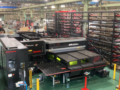 株式会社西岡鉄工所の板金加工