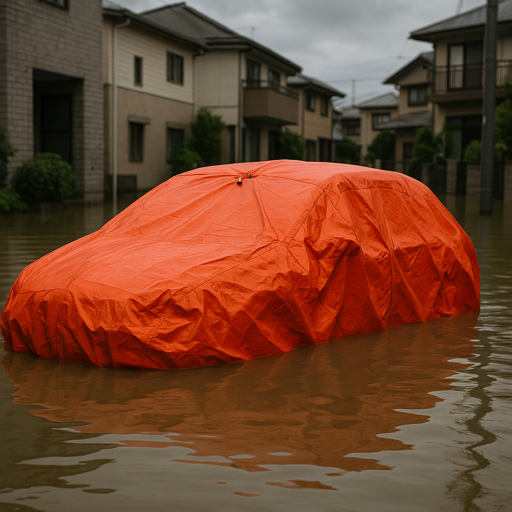 AQ Barrier - 車を浸水から守る、浸水を防ぐ-蔵田工業株式会社