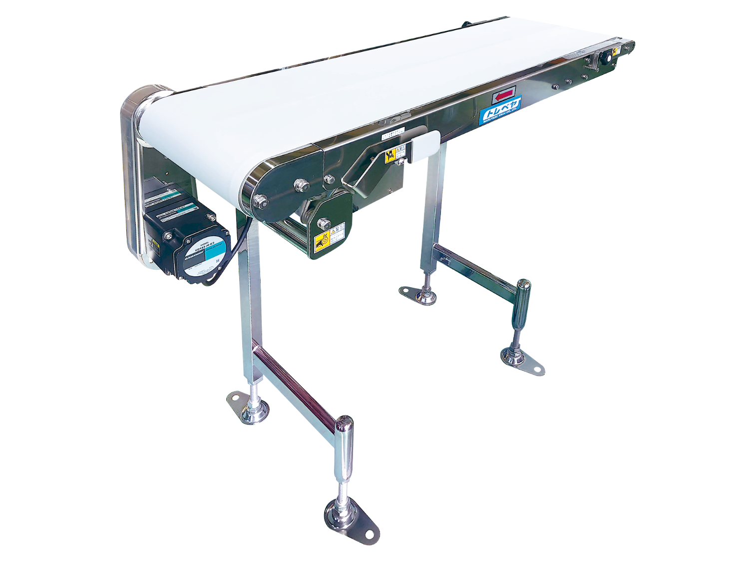 -Non-contact magnetic drive, patented top-of-the-line Lessveyor series Horizontal rotation conveyance type Aligning roller conveyor stainless roller type GAS22