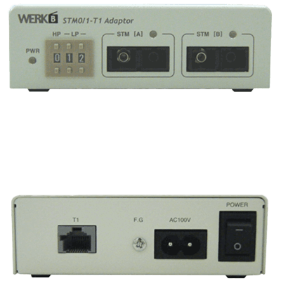 STM-0/STM-1インターフェース上の信号をT1に変換 STM0/1-T1 Adaptor-甲賀電子株式会社