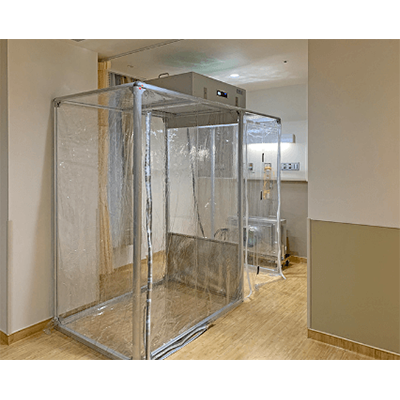 クリーン機器 (感染症対策機器) 屋内設置陰圧型 トリアージルーム-ケンブリッジフィルターコーポレーション株式会社（旧：近藤工業株式会社）