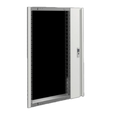 19" accessory system for VX enclosures with widths of 600, 800 and 1200 mm. Large swing frame-VX 8619.020