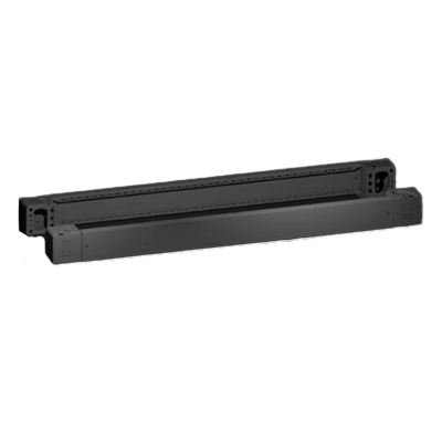 Base corner piece for VX base system (made of steel plate) with base trim panels on the front and rear-Part Number-VX 8660.007