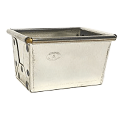 Silver series pound mold with silicone for confectionery-Silver pound with silicone 8cm