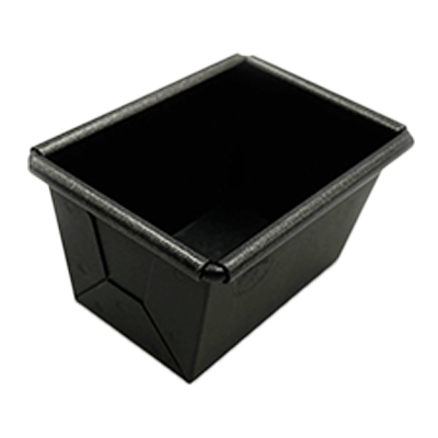 Metallic black Teflon series bread loaf mold-MB Teflon coated mini food pound mold 8cm