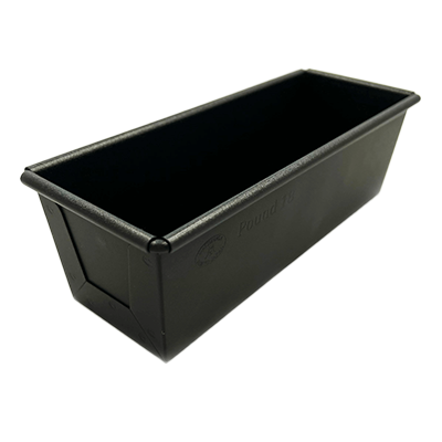 Metallic black Teflon series bread loaf mold-MB Teflon coated mini food pound mold 18cm