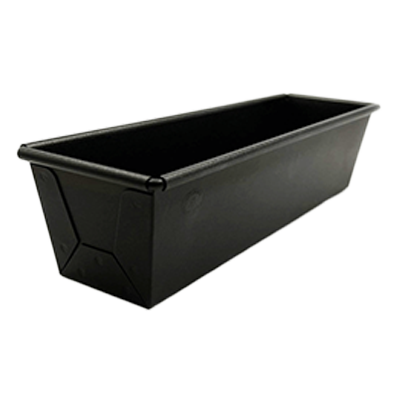 Metallic black Teflon series bread loaf mold-Part Number-MB Teflon treated pound A long type