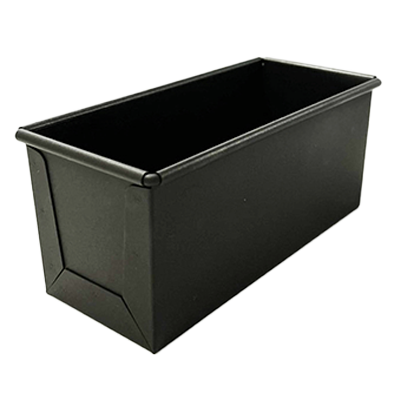 Metallic black Teflon series bread loaf mold-Part Number-MB Teflon treated pound B type