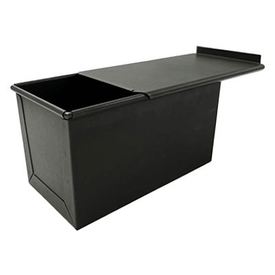 Metallic black Teflon series bread mold-MB Teflon treated authentic 1 loaf bread mold