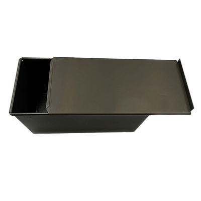 Metallic black Teflon series bread mold-MB Teflon treated authentic 2 loaf bread mold