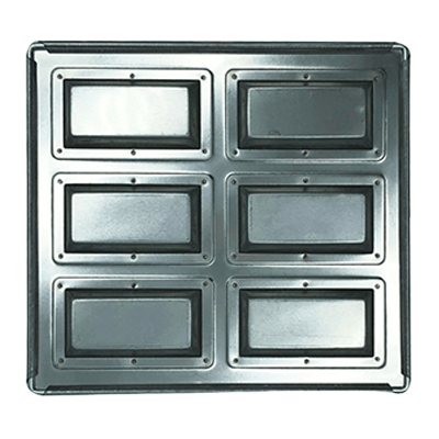 Silver series baking sheet with silicone for confectionery, S size-Matsunaga Manufacturing Co., Ltd.