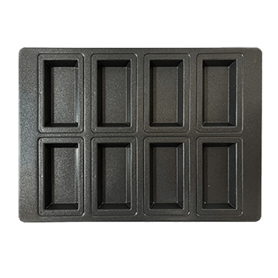 Metallic black Teflon series baking sheet for confectionery M size-Matsunaga Manufacturing Co., Ltd.