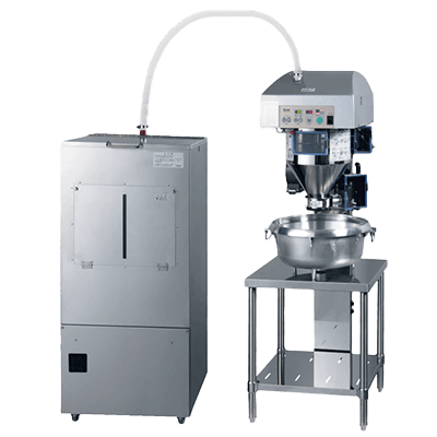 業務用全自動洗米機 大型貯米庫を別置きした洗米機  RM-401CG シリーズ-ライステクノプロダクト株式会社