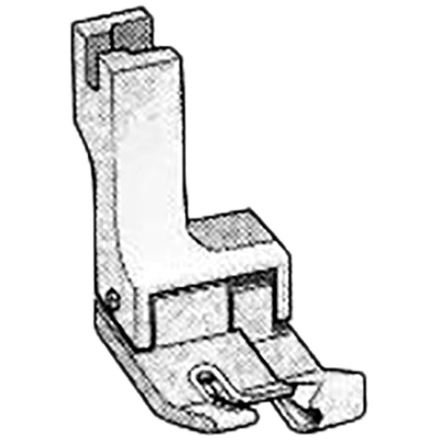 Presser foot attachment Stepped presser foot for knits and thin fabrics (right): 6.5mm SR65KZ-Central Japan Juki Co., Ltd.