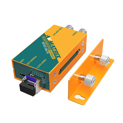 SDI延長器 リクロック搭載12G-SDI光延長器 FE1121-12G-株式会社エーディテクノ