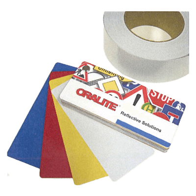 封入レンズ型反射テープ オラライト5200シリーズ 幅50mm×長さ1Mからのカット対応品 全4色-法和株式会社