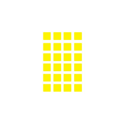 節電マーク 角型 蓄光シール シンロイヒ スーパー夜光テープHG-法和株式会社