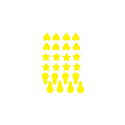 節電マーク バラエティー型 蓄光シール シンロイヒ スーパー夜光テープHG-法和株式会社