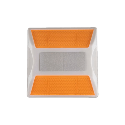 広域避難所周辺道路専用 道路 縁石鋲 ライトニング 本体黄色 反射色パターン5種類 HCB-115Y-DEX-法和株式会社