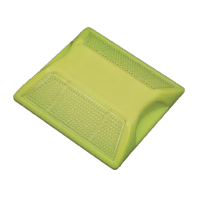 道路 縁石鋲 ライトニング 本体蛍光ライム 反射色パターン×5種類 HCB-115LY-法和株式会社