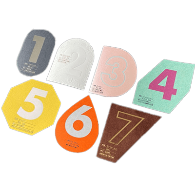 ファンシール 数字ファンシールサンプル-株式会社創美