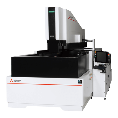 様々な加工において高い生産性を実現する 形彫放電加工機 SGシリーズ SG70-三菱電機株式会社