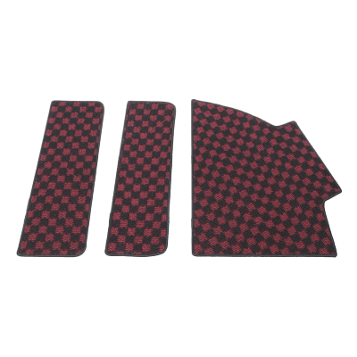 Bus Floor Mats and Stair Mats, 3-Piece Set for Large Buses, POB3RB-Perman Corporation Co., Ltd.