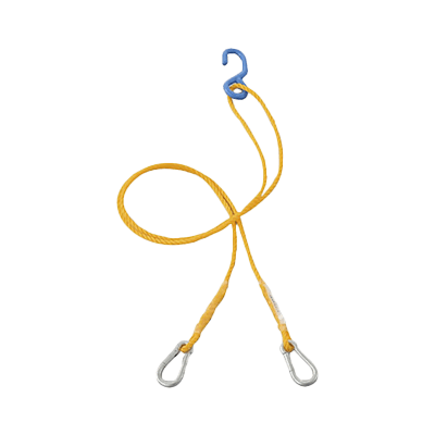 Hooked rope for tire stoppers, 2.07m long, HR2070-Perman Corporation Co., Ltd.